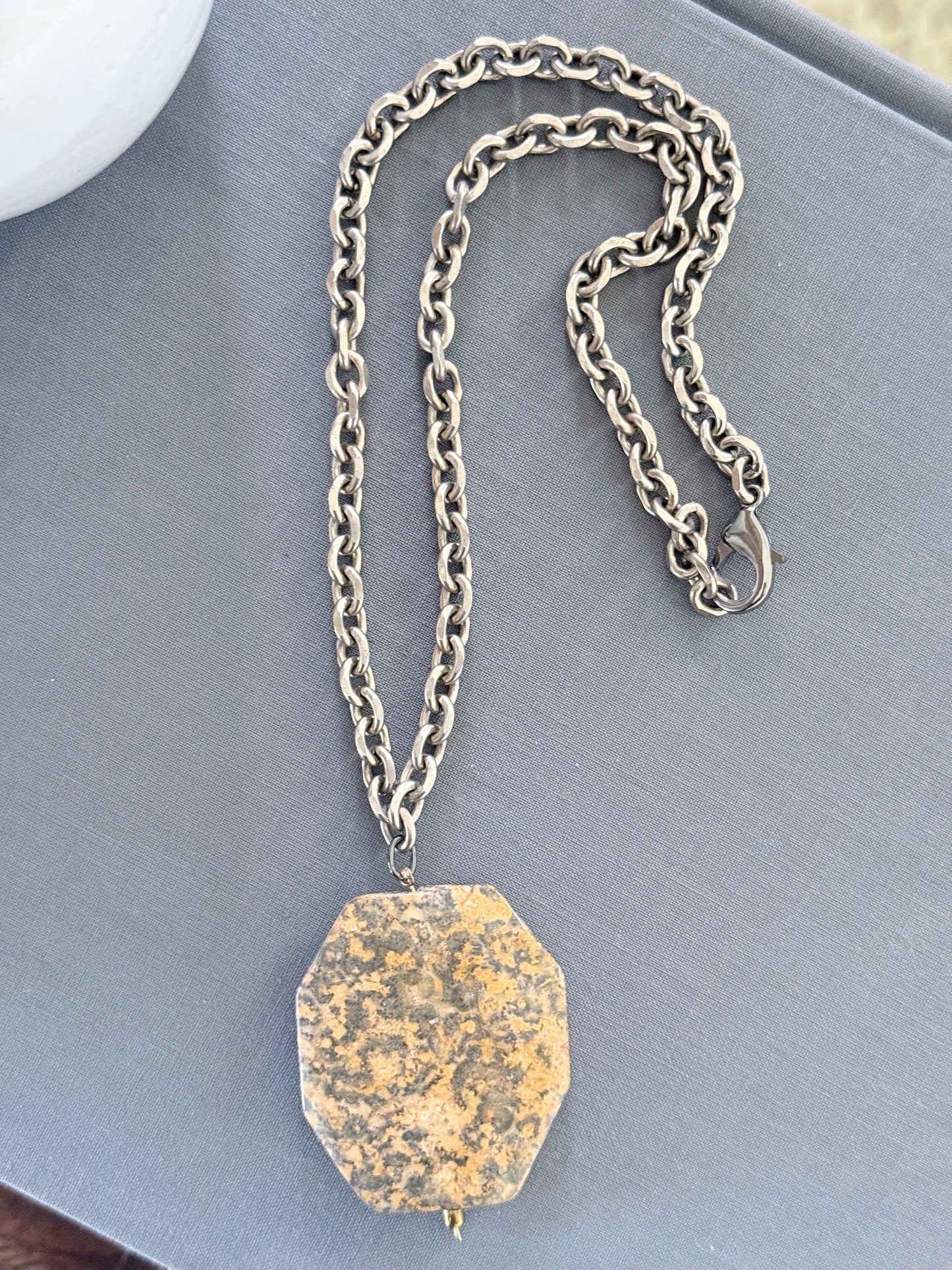 Leopard Jaspar Necklace