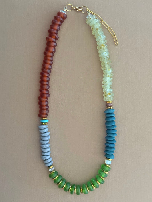 African Glass | Teal