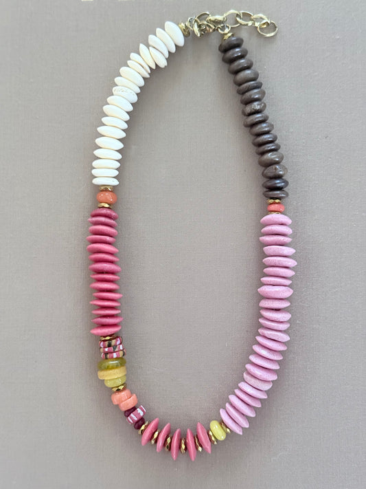 African Glass | Coral Red
