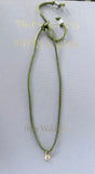Green Cord Necklace