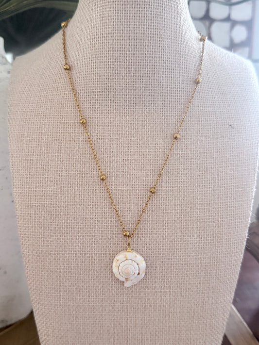White Shell Necklace
