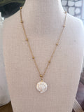 White Shell Necklace