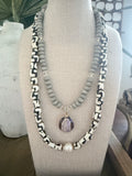 Cowrie Shell & Wood